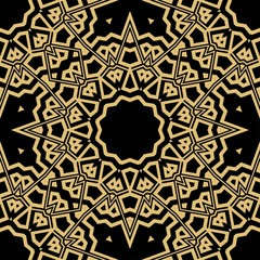 Modern symbol stylish Decorative Cicle Vector Shapes. Floral mandala. Fantastic Vector illustration