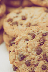 Cookies close up