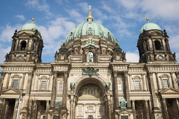 Fototapeta na wymiar Berlin Cathedral view