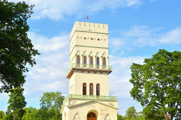 White Tower in Tsarskoe Selo.
