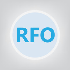 RFO (Request For Offer)- vector illustration