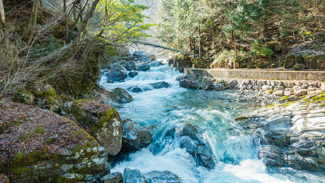 岐阜県 中津川市 付知峡
