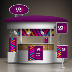 Exhibition stand template