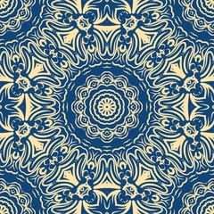 Modern Decorative Cicle Vector Shapes. Floral mandala. Vector illustration.