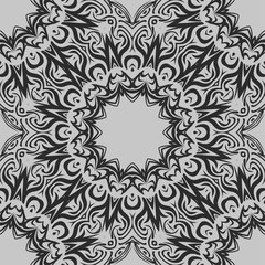 Fototapeta premium Mandala Style Vector Color Shapes. Abstract design. Decoration for fashion, holiday card, relax