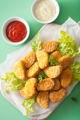 vegan soy nuggets healthy snack