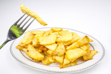 Turkish style fried potatoes