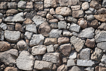 打込み接ぎの石垣