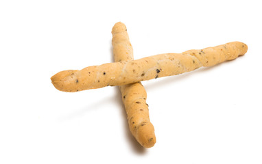 grissini isolated