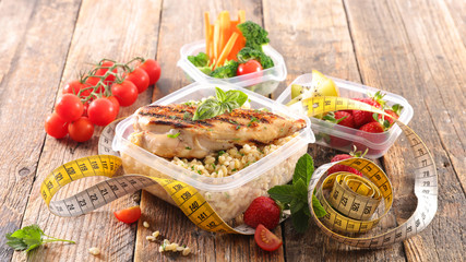 lunch box, healthy eating