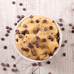 raw cookie dough