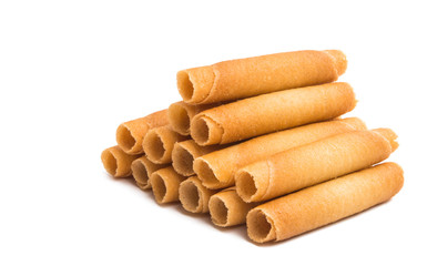 wafer rolls isolated