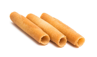 wafer rolls isolated