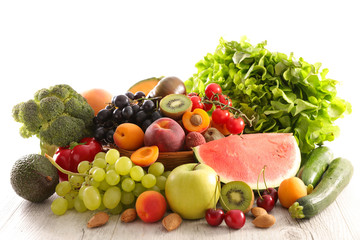assorted fruit and vegetable