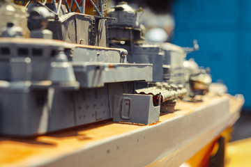 toy model of warship