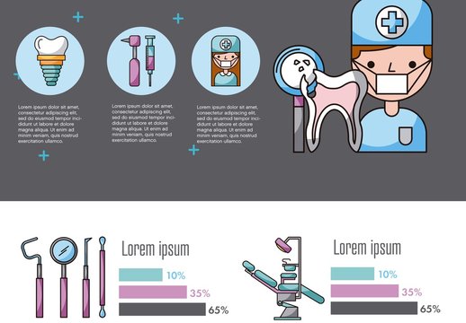Dentist Infographic Layout