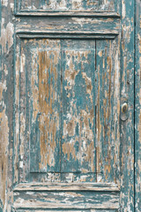 ancient wooden door