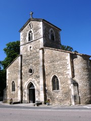 Fototapeta na wymiar Eglise de Domrémy la Pucelle. Vosges. France