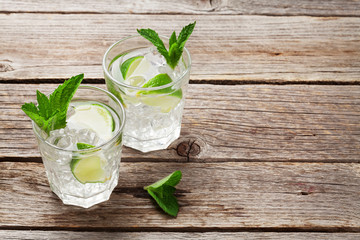 Mojito cocktails