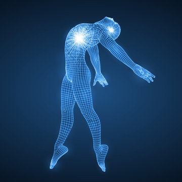 energy of the dancing man.