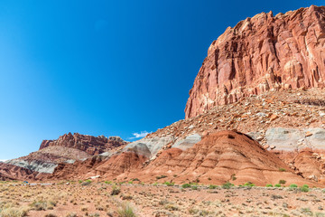 Capitol Reef mountains, Utah