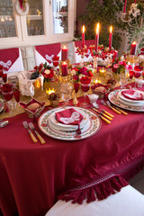 Chrismast  table 