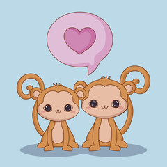 Kawaii animals design