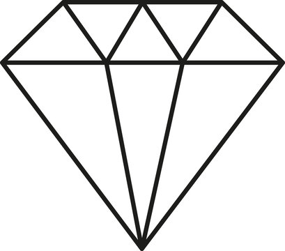Icon - Diamond - Vector