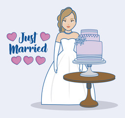 Just married design