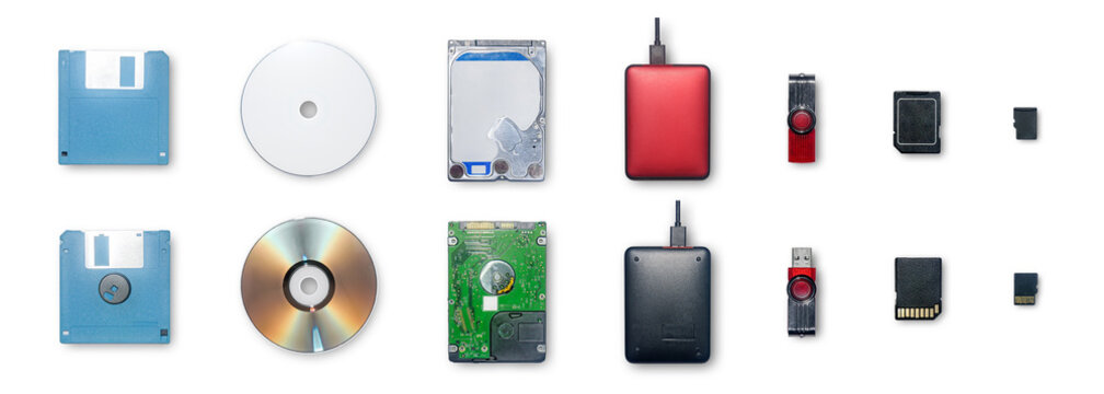 The devices use for storage information and transfer or backup data for isolated.