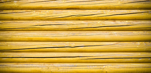 Old wooden background with horizontal boards
