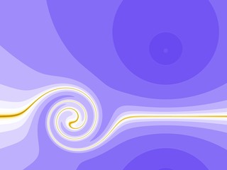 Beautiful violet background with white spiral on the right.