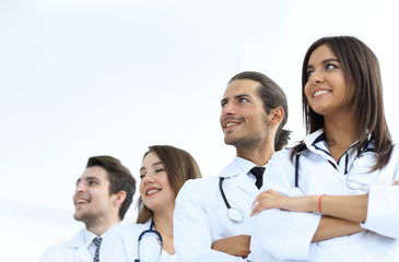 group of employees of the medical center