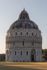 Baptistry building of Pisa