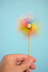 Toy Multi-colored windmill