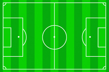 Fußballplatz als Hintergrund