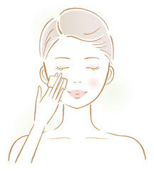 スキンケア　女性