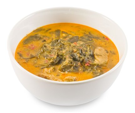 Delicious Coconut Milk Curry with Cassia Leaves