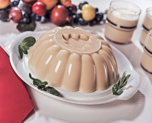 Chocolate / Coffee Gelatin Delicious Mocha jelly for special celebrations