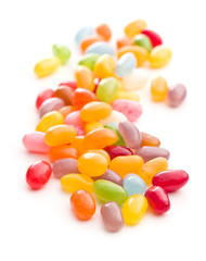 Sweet jelly beans.