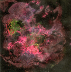 bright painted watercolor textures