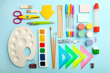 Collage of different stationery