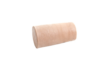 Wine cork  for bottle isolated on the white