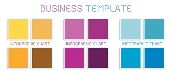Set of Infographic Elements Templates for Business