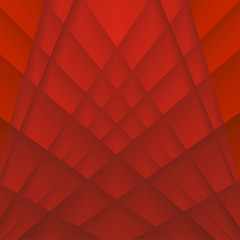 Fototapeta na wymiar Abstract vector background with overlap red lines