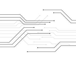 Circuit board, technology background, vector illustration eps 10
