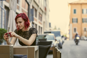 Girl with the camera