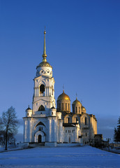 Fototapeta na wymiar Uspenskiy Cathedral in Vladimir, Russia