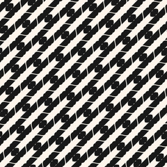 Vector abstract geometric diagonal seamless pattern. Folk motif, tribal ornament