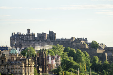 Fototapeta premium View of Edinburgh Castle